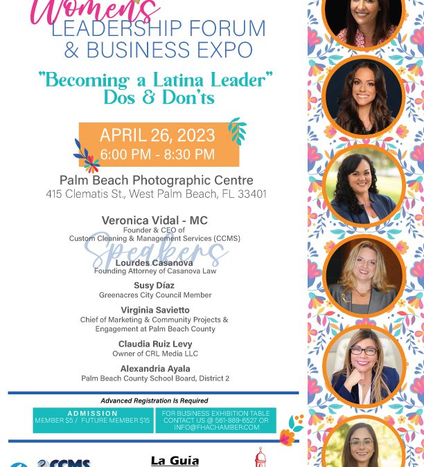 Women’s Leadership Forum & Business Expo 2023 “Becoming a Latina Leader” Dos and Don’ts