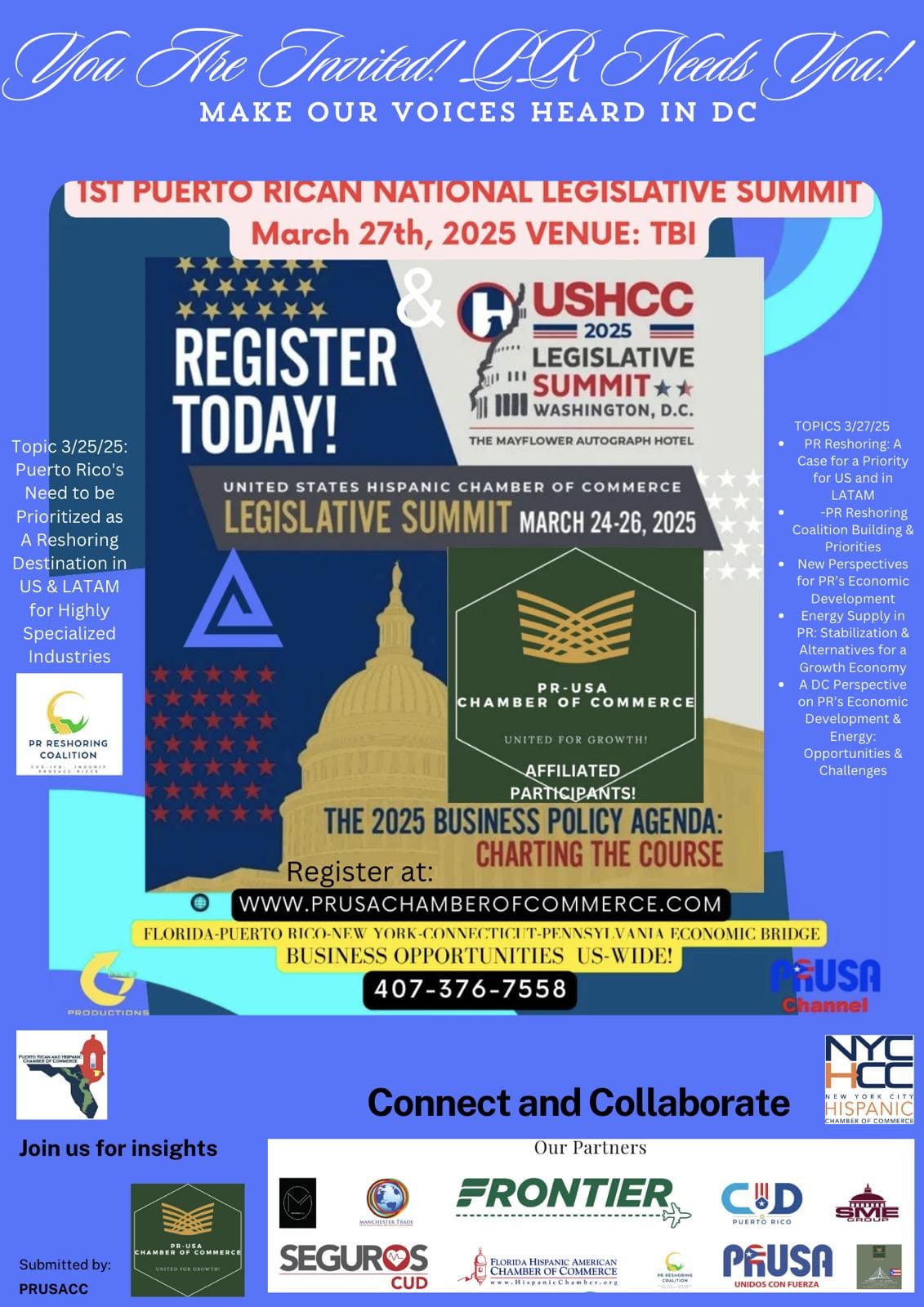 Legislative Summit in Washington DC