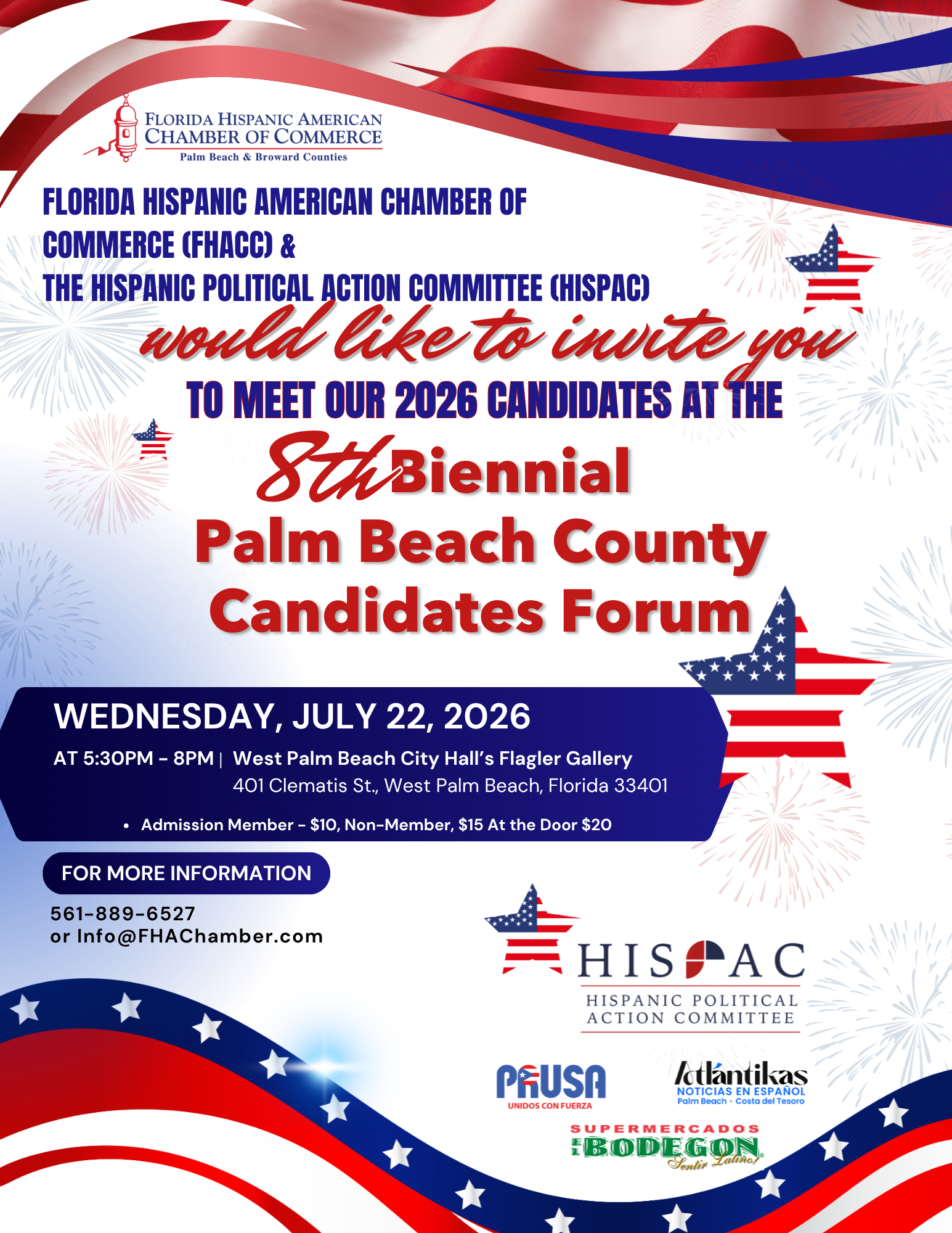 8th Biennial Candidates Forum 2026 Palm Beach County Florida Candidates Forum