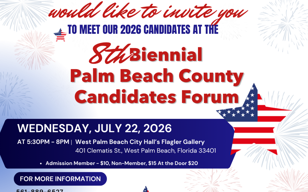 Palm Beach County Florida Candidates Forum