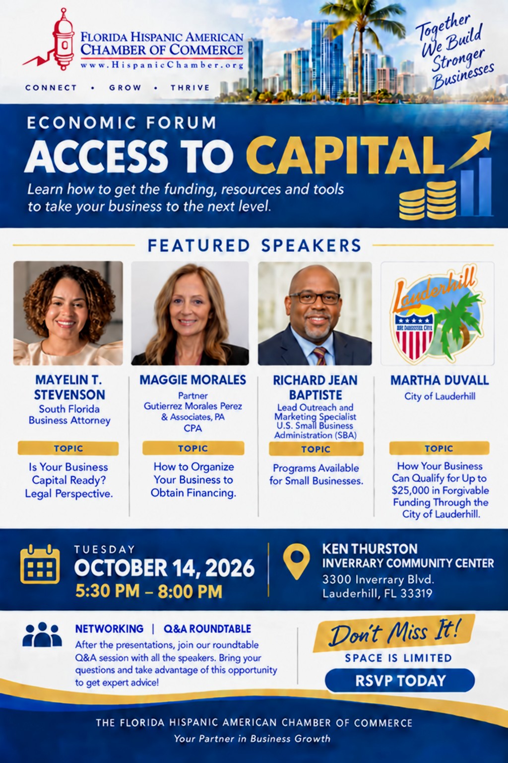 Palm Beach County Florida Candidates Forum